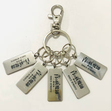 Load image into Gallery viewer, Ao no Exorcist - Rin - Yukio - Mephisto - Usamaro - Ryu - Five-Keychain "The Movie of Blue Exorcist"