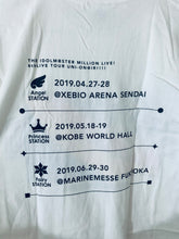 Load image into Gallery viewer, THE IDOLM@STER MILLION LIVE! 6thLIVE TOUR UNI-ON@IR!!!! Official T-shirt White M size