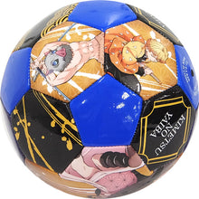 Load image into Gallery viewer, Kimetsu no Yaiba (Tanjirou, Nezuko, Zenitsu, Inosuke & Rengoku) KY-66C Soccer Ball 2 Blue No. 5