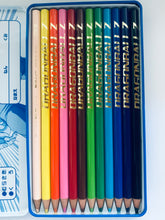 Load image into Gallery viewer, Dragon Ball Z - Showa Note Colored Pencil 12 Colors - Crayon