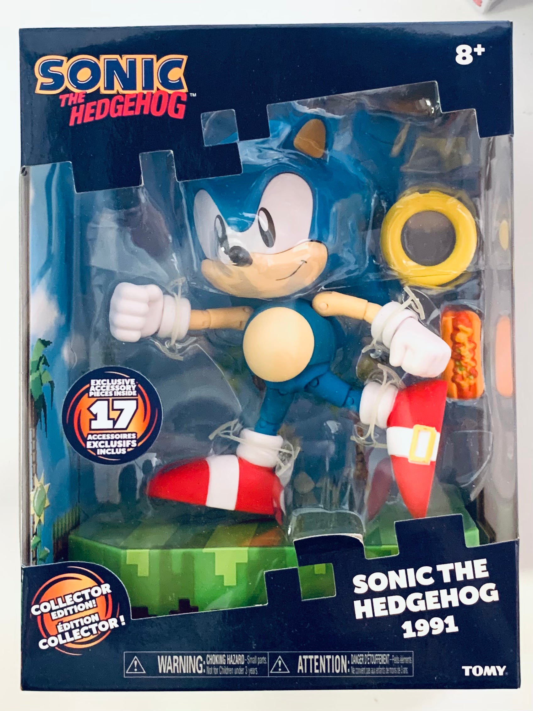 Classic 1991 ultimate sonic top figure