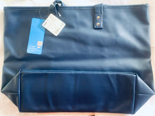 Load image into Gallery viewer, Marvel Big Tote Bag PU Sagara Embroidery Navy