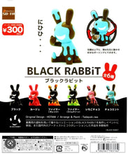 Load image into Gallery viewer, BLACK RABBiT - Fire (Lime Green Ver.) - Capsule Toy - Trading Figure