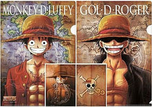 Load image into Gallery viewer, One Piece - Monkey D. Luffy - Ichiban Kuji OP ~The Legend of Gol D. Roger Compilation~ Prize H Clear File and Sticker Set
