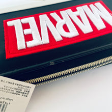 Cargar imagen en el visor de la galería, Marvel Long Wallet Two Tone Black (CR-48727)