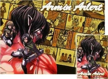 Cargar imagen en el visor de la galería, Shingeki no Kyojin - Eren (Giant), Mikasa & Armin - Visual Mat - Ichiban Kuji Attack on Titan - Attack on Freedom - K Award