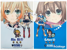 Cargar imagen en el visor de la galería, Hyperdevotion Noire: Goddess Black Heart Limited Edition - A4 Visual Clear File Set (9 pieces) - Famitsu DX Pack