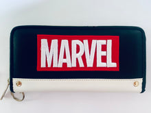 Cargar imagen en el visor de la galería, Marvel Long Wallet Two Tone Black (CR-48727)
