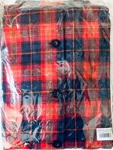 Load image into Gallery viewer, Sho Kiryuin Solo Performance Hitoriyogari 6 Long Length Flannel Shirt Red M Size - J-Pop - Golden Bomber