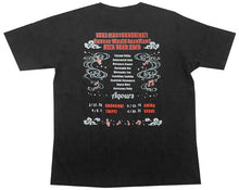 Load image into Gallery viewer, Love Live! Sunshine!! Aqours World LoveLive! ASIA TOUR 2019 Event Logo CHIBA T-shirt (Black) - Free Size