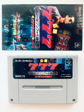 Load image into Gallery viewer, Hisshou 777 Fighter 2: Pachi Slot Hi Jouhou - Super Famicom - SFC - Nintendo - Japan Ver. - NTSC-JP - Cart & Manual (SHVC-72)