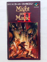 Load image into Gallery viewer, Might And Magic Book II - Super Famicom - SFC - Nintendo - Japan Ver. - NTSC-JP - Cart & Manual (SHVC-MV)