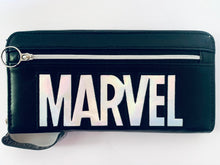 Load image into Gallery viewer, Marvel Long Wallet Clear Logo Aurora Pattern (CRW50864)