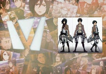 Cargar imagen en el visor de la galería, Shingeki no Kyojin - Eren, Levi & Mikasa - Sticky Note - Ichiban Kuji Attack on Titan - Wings of Freedom - (F Prize)