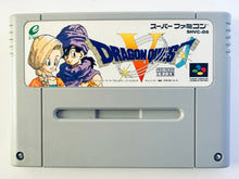 Cargar imagen en el visor de la galería, Dragon Quest V: Tenkuu no Hanayome - Super Famicom - SFC - Nintendo - Japan Ver. - NTSC-JP - Cart (SHVC-D5)
