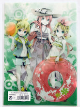 Load image into Gallery viewer, Vocaloid Mini Clear File Set (2-pieces) Hatsune Miku Fair 6th Anniversary