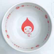 Load image into Gallery viewer, Pichonkun Non-wrap Small Bowl (small flower red) YZ17413P - Set of 2