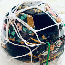Load image into Gallery viewer, Kimetsu no Yaiba (Rengoku, Akaza, Tanjirou, Nezuko, Zenitsu & Inosuke) KY-66D Soccer Ball 2 Black No. 5