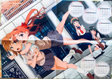 Load image into Gallery viewer, A Certain Scientific Railun S / Tamako Market 2013 School Calendar Animedia April 2013 Appendix