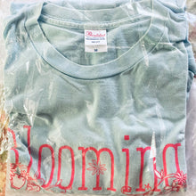 Load image into Gallery viewer, Aya Uchida 2nd LIVE Blooming! ~Blooming, everyone~ Additional Performance T-Shirt (TDC Hall ver.) Sky Blue M Size