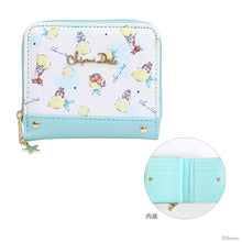 Cargar imagen en el visor de la galería, Disney Chip & Dale Bifold Wallet Lemon Pattern (53033)