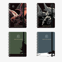 Load image into Gallery viewer, Monster Hunter Movie - Ichiban Kuji - Ring Note - Notebook - C Prize - Set of 4