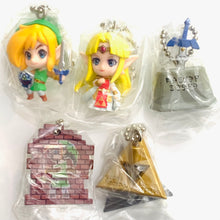Cargar imagen en el visor de la galería, Zelda No Densetsu: Kamigami no Triforce 2 Mascot Swing - Set of 5