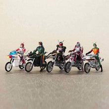 Cargar imagen en el visor de la galería, Kamen Rider - Tokusatsu Mecha Collection Rider Machine Chronicle 5 - Figure - Set of 5