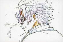 Load image into Gallery viewer, Kimetsu no Yaiba - Shinazugawa Sanemi - Miya Fushikawa Exhibition Original Picture Postcard - Character Emaki Cafe in ufotable cafe (Set of 10)