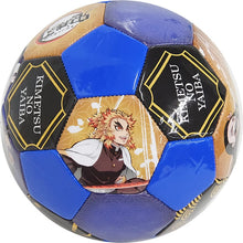 Load image into Gallery viewer, Kimetsu no Yaiba (Tanjirou, Nezuko, Zenitsu, Inosuke & Rengoku) KY - 66C Soccer Ball 2 Blue No. 5 - Cuchiwaii