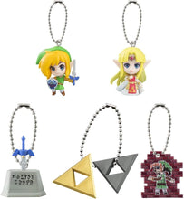 Load image into Gallery viewer, Zelda No Densetsu: Kamigami no Triforce 2 Mascot Swing - Set of 5 - Cuchiwaii