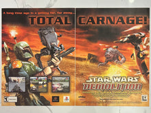 Load image into Gallery viewer, Star Wars Demolition - Dreamcast PS1 - Original Vintage Advertisement - Print Ads - Laminated A3 Poster
