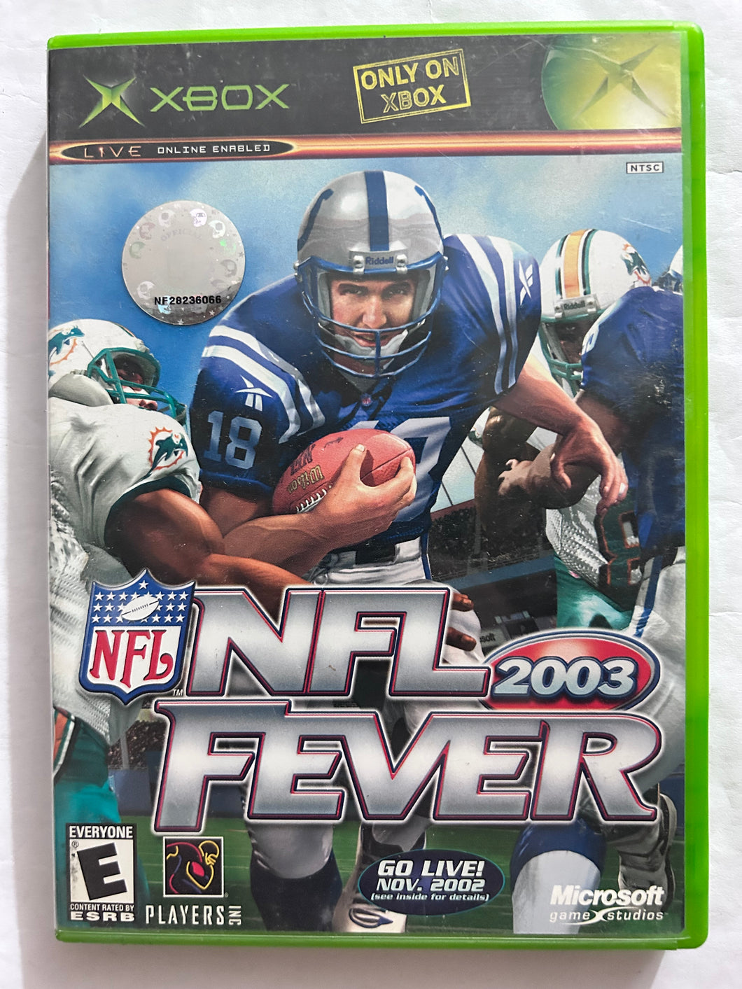 NFL Fever 2003 - Xbox Classic/360 - NTSC - CIB (G49-00001)