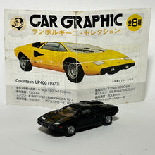Load image into Gallery viewer, Lamborghini Countach LP400 1973 - Diecast Mini Car - Black

