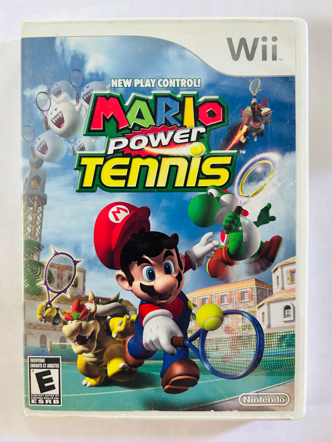 New Play Control! Mario Power Tennis - Nintendo Wii / Wii U - NTSC - CIB (RVL-RMAE-USA)