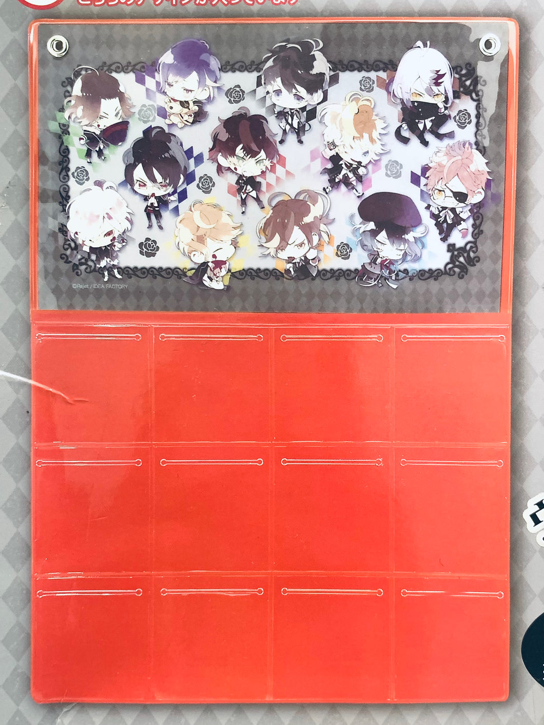 Diabolik Lovers Dark Fate Multi-bag with Clear Pockets