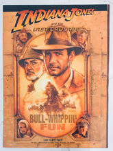 Cargar imagen en el visor de la galería, Indiana Jones and the Last Crusade - NES - Original Vintage Advertisement - Print Ads - Laminated A4 Poster
