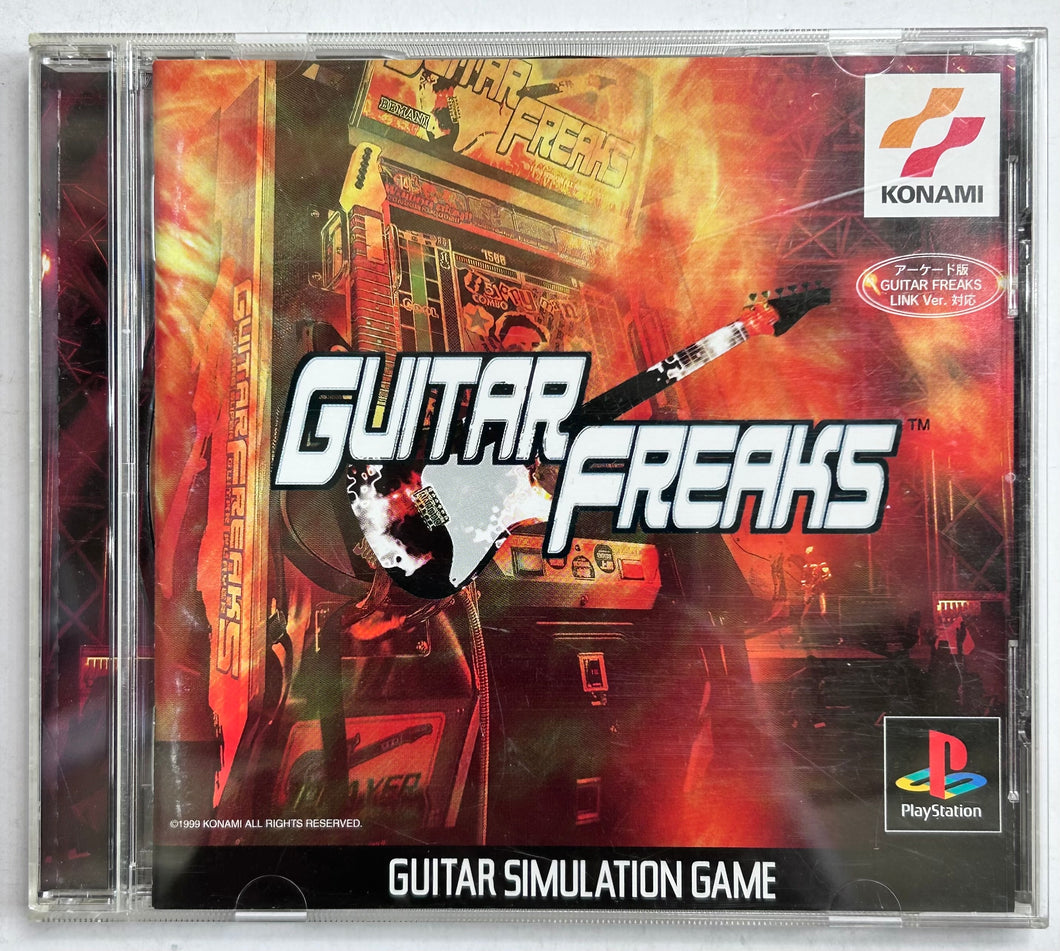 Guitar Freaks - PlayStation - PS1 / PSOne / PS2 / PS3 - NTSC-JP - CIB (SLPM-86265)
