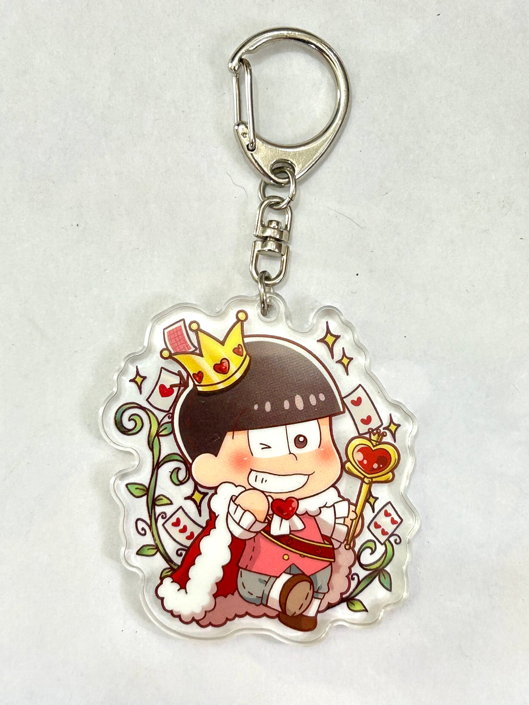 Osomatsu-san - Matsuno Osomatsu - Pulish - Purisshu O. Trading Acrylic Keychain - Alice Ver.