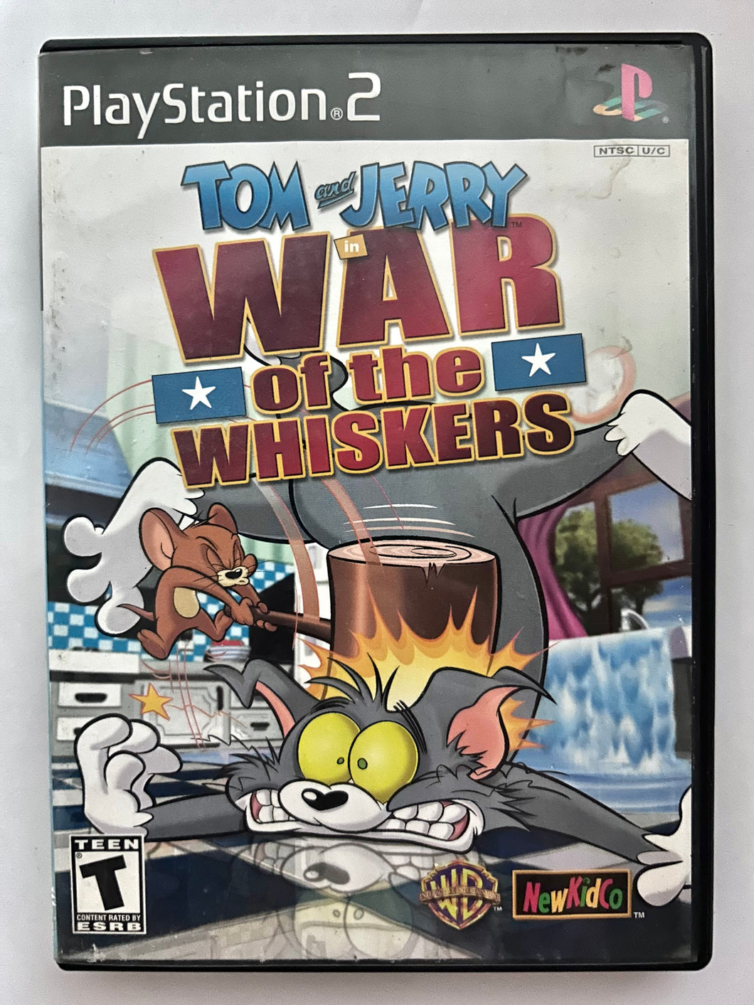 Tom & Jerry in War of the Whiskers - Playstation 2 / PS2 - NTSC - Box & Manual (SLUS-20355)