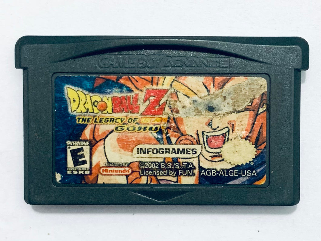 Dragon Ball Z: The Legacy of Goku - GameBoy Advance - SP - Micro - Player - Nintendo DS - Cartridge (AGB-ALGE-USA)