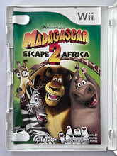 Load image into Gallery viewer, Madagascar: Escape 2 Africa - Nintendo Wii / Wii U - NTSC - Box &amp; Manual (RVL-RRGE-USA)
