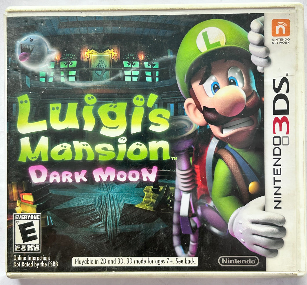 Luigi's Mansion: Dark Moon - Nintendo 3DS / XL 2DS - NTSC - Box & Manual (CTR-AGGE-USA)