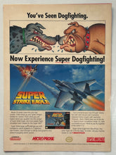 Cargar imagen en el visor de la galería, Super Strike Eagle - SNES - Print Ads - Laminated A4 Poster
