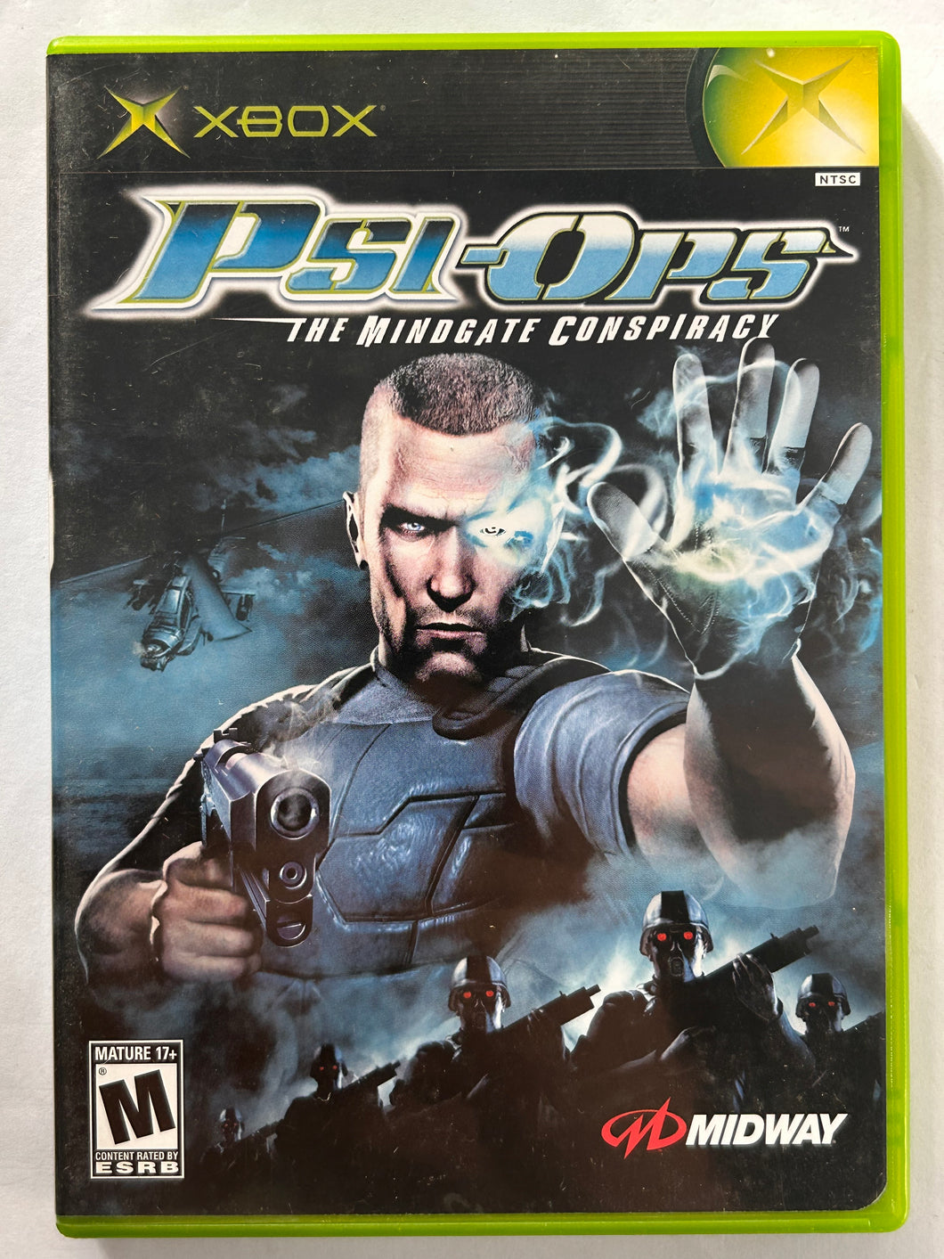 Psi-Ops: The Mindgate Conspiracy - Xbox Classic - NTSC - Box & Manual