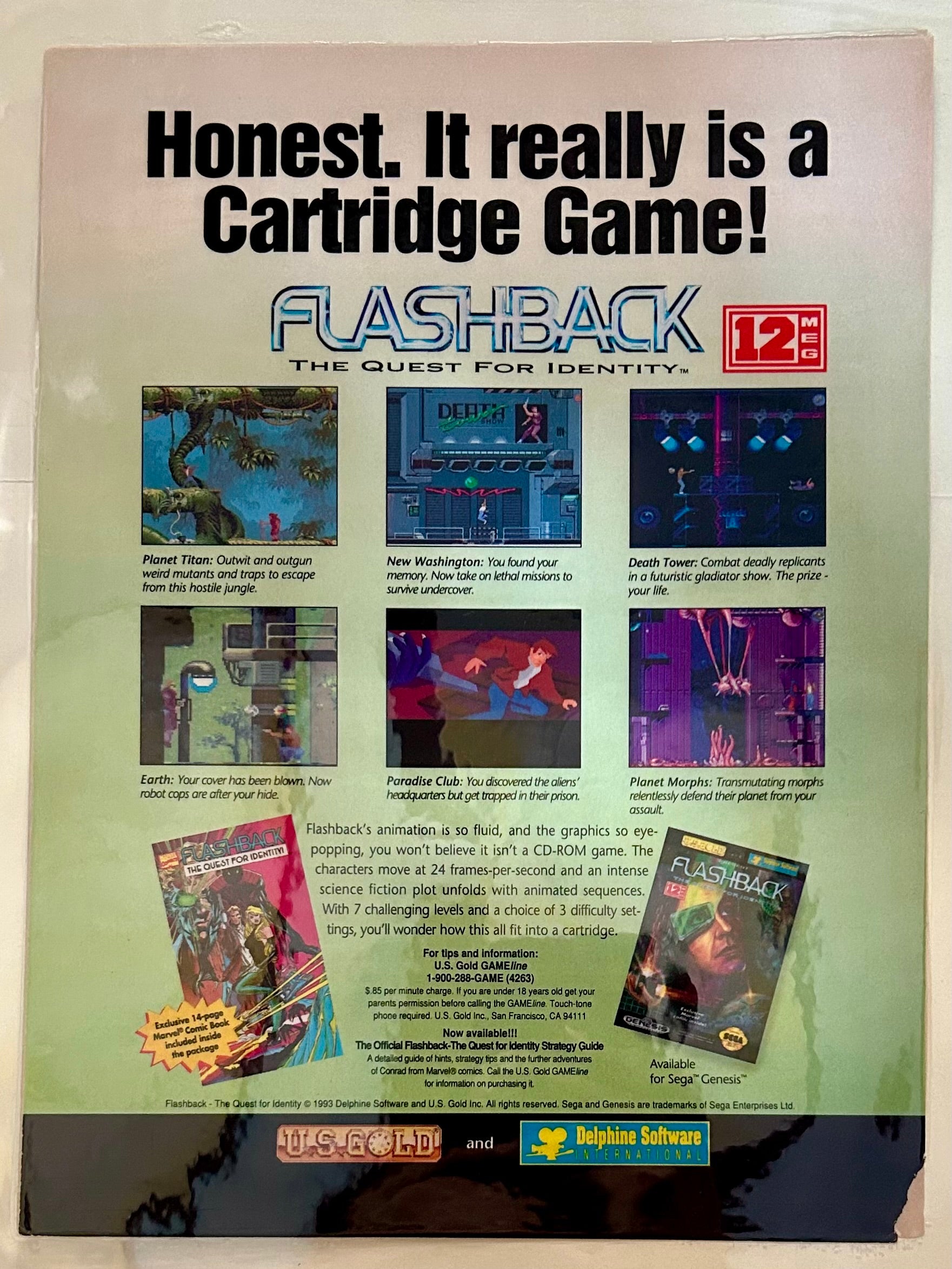 Flashback - Genesis - Original Vintage Advertisement - Print Ads - Lam ...