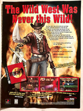 Cargar imagen en el visor de la galería, Rising Zan: The Samurai Gunman - PlayStation - Original Vintage Advertisement - Print Ads - Laminated A4 Poster
