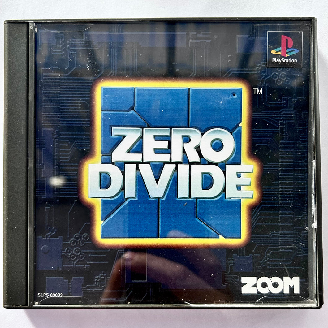 Zero Divide - PlayStation - PS1 / PSOne / PS2 / PS3 - NTSC-JP - CIB (SLPS-00083)