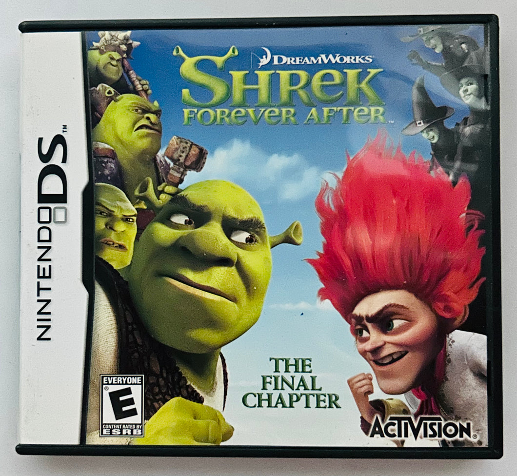 Shrek Forever After - Nintendo DS / DSLite DSi XL - NTSC - Box & Manual (NTR-VSKE-USA)