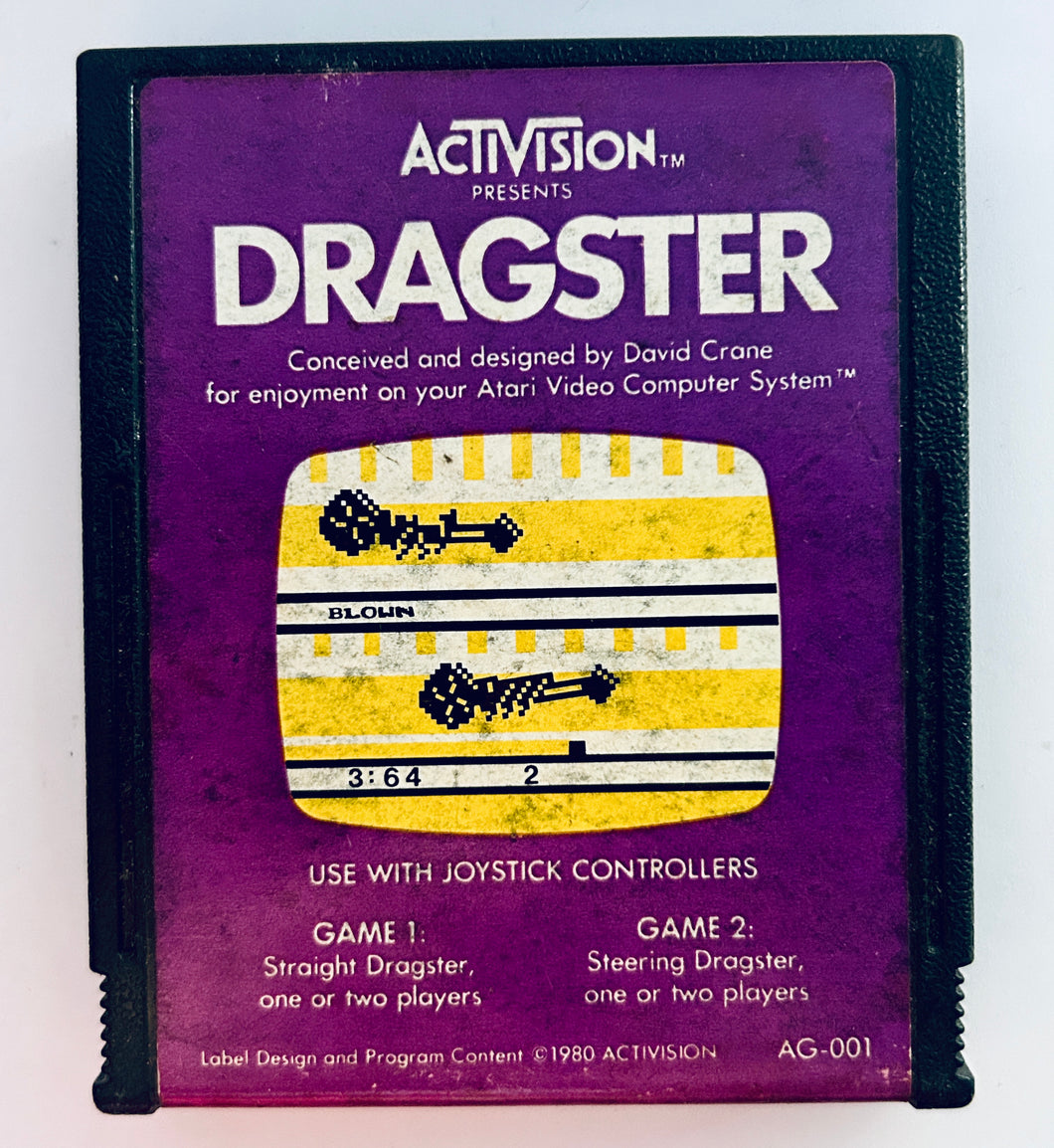 Dragster - Atari 2600 VCS - NTSC - Cartridge (AG-001)